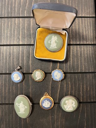 Wedgwood Pins And Charms