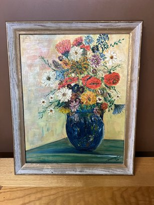 Bouquet Of Flowers Painting By David Rout