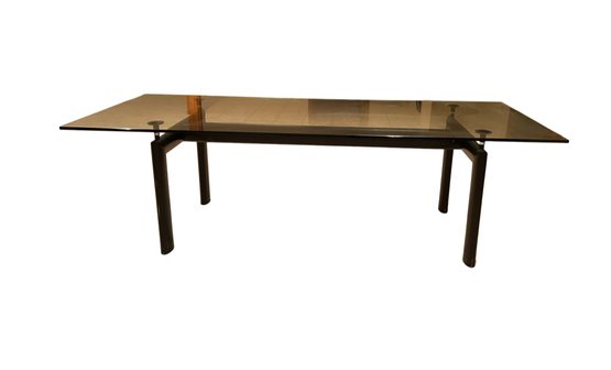 Le Corbusier Glass Dining Table