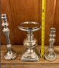 4 Mercury Glass Candle Holders: Pottery Barn, And Sandra Lee