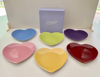 Philippe Deshoulieres Limoges Heart Plates