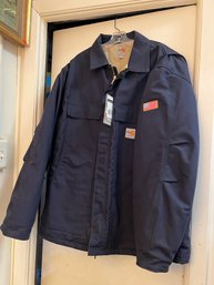 New Carhartt Mens XL Fire Resistant Heavy Weight Jacket