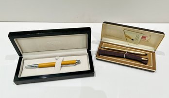 Tumi Pen And 2 14k Gold Filled Cross Mechanical Pens