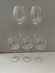 5 Glass Wine Goblets