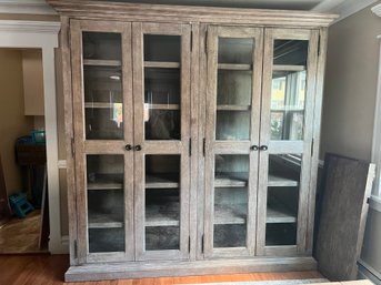 Bassett Maple Grey Display Cabinet