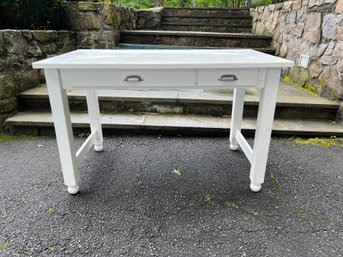 White Wood Desk