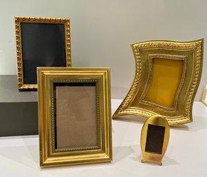 Gold Wood And Metal Picture Frames