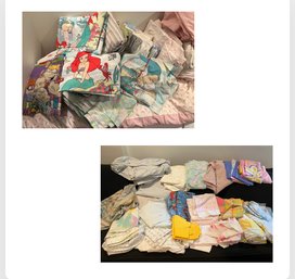 Lot Of Sheets, Duvet Cover, Pillow Cases And More