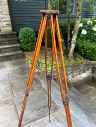 Wood Vintage Tripod