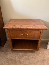 Oak End Table