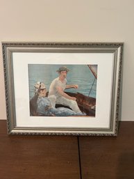 1960 Art Print Boating By Edouard Manet French Artist