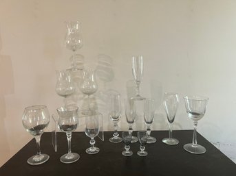 Assortment Of Wine/champagne Glasses