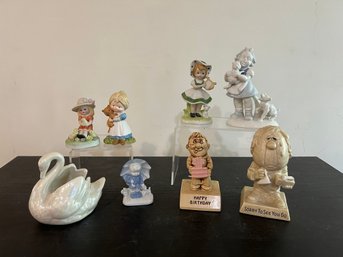 Bavaria, Lefton, Enesco And More Porcelain Statues