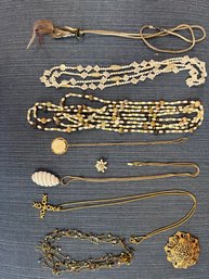 Gold Tone Costume Jewelry And More (Monet, Zad,