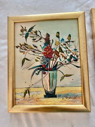 Flower Still Life Signed L. Reindl (?)