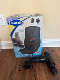 Dr Scholls 5 Motor Full Cushion Massager And Massage Gun