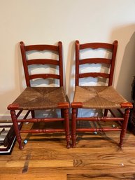 2- Rush Chairs