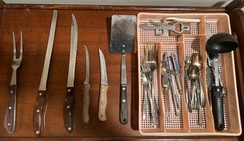 Kitchen Draw (1): Knives, Serving Utensils And More