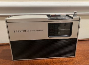 Zenith AC-Battery /Weather Radio