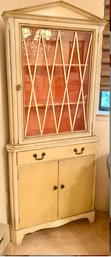 Painted Corner Cabinet