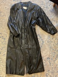 Winlet Genuine Leather Coat Size (M)