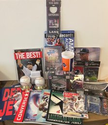 NY Sports Lot: Signed Balls, Books, Puzzles And More