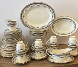 Almost A Service For 12: Minton Grasmere Fine Bone China Made In England