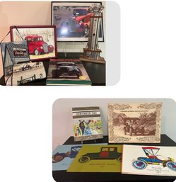 Pick Up Truck Lovers: Books, Framed Art/photo, Trophy And Fabric Wall Hanging