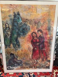 Chagall Lousiana 1990 Poster