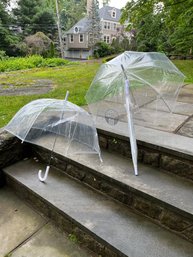 3 Clear Plastic Umbrella