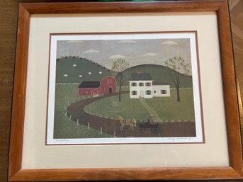 Nancy Lubeck Homestead Lithograph