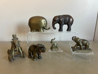 Mostly Brass Elephants