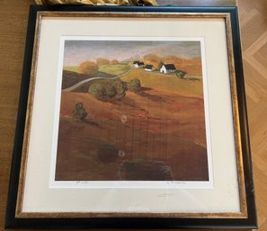 Robert Louis Ferruci Round Church Road Artist Proof