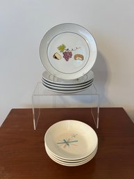 Crate And Barrel Cheese Plates And Mid Century Modern Finger Bowls