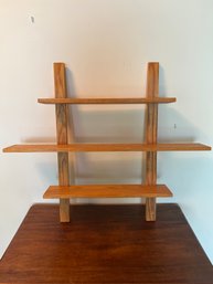 Wood Trinket Shelf