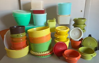 Large Lot Of Vintage Tupperware