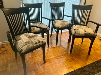 4- Black Dining Chairs