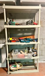 Tools, Odds And Ends And Shelf