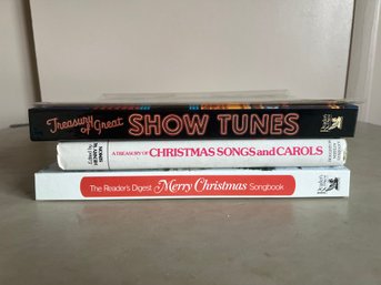 Music Books, Christmas And Show Tunes