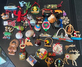 Tourist Christmas Ornaments