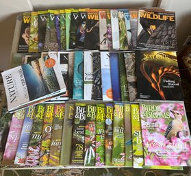 National Wildlife, Birds/blooms, And Nature Conservancy Magazines