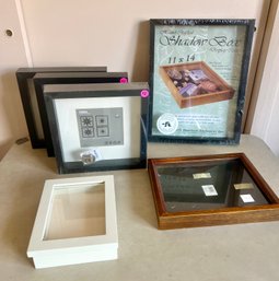 Shadow Box Frames: Some Not Open