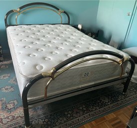 Queen Size Metal Bed Frame And Mattress