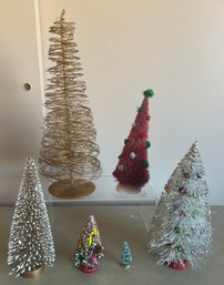 Variety Of Holiday Trees