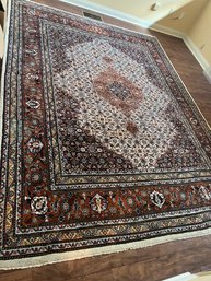 Hand Knotted Woolen Pile Carpet Made In India