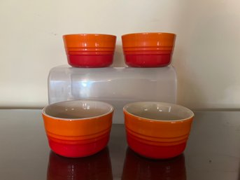 Le Creuset Orange Ramekins