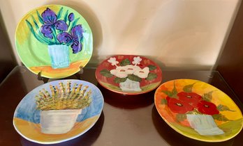 4- Vietre Decor Plates Made In Italy