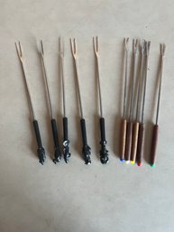 Mid Century Appetizer Forks