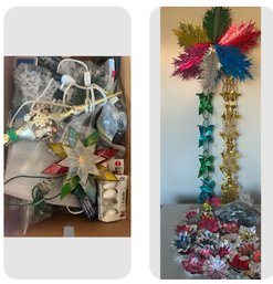 Box Of Lights, Fun/bright Hangings, Tree Toppers And More