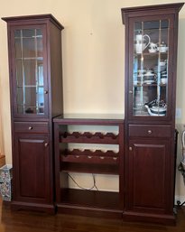 Wood Bar Cabinet